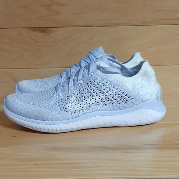 Womens Nike Free RN Flyknit 2018 Shoe 942839-403 - Picture 3 of 8